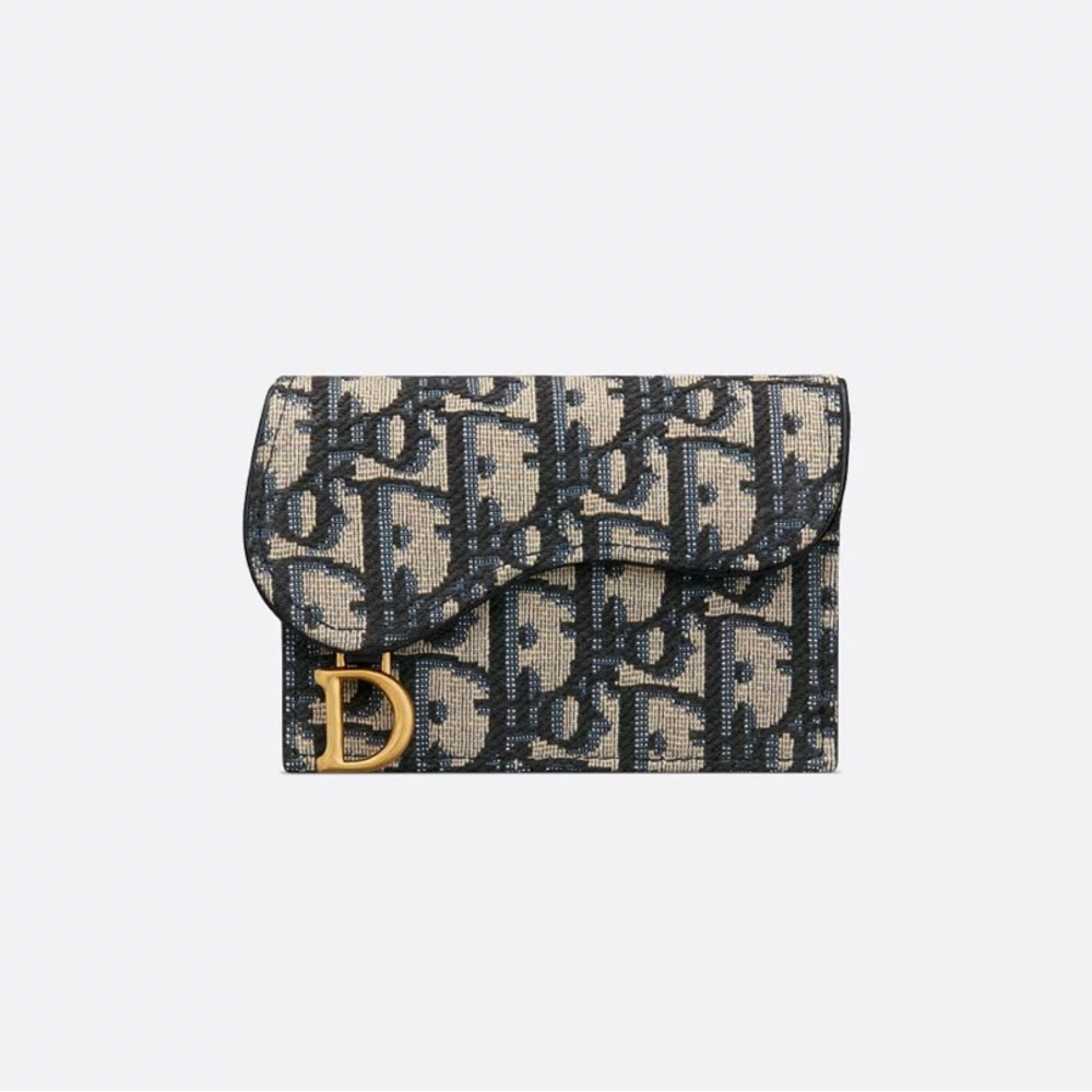 Dior Monogram Saddle Clutch